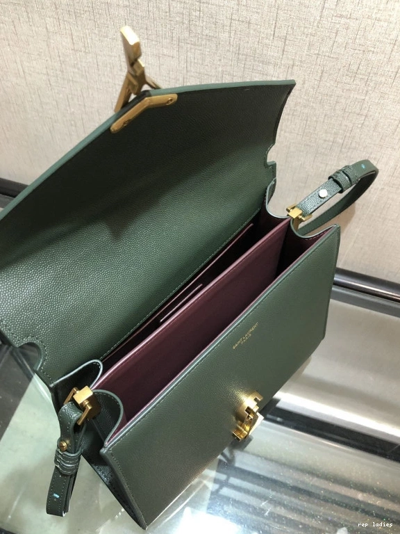 Rep ladies REP YSL TOP MEDIUM HANDLE BAG CASSANDRA 0804